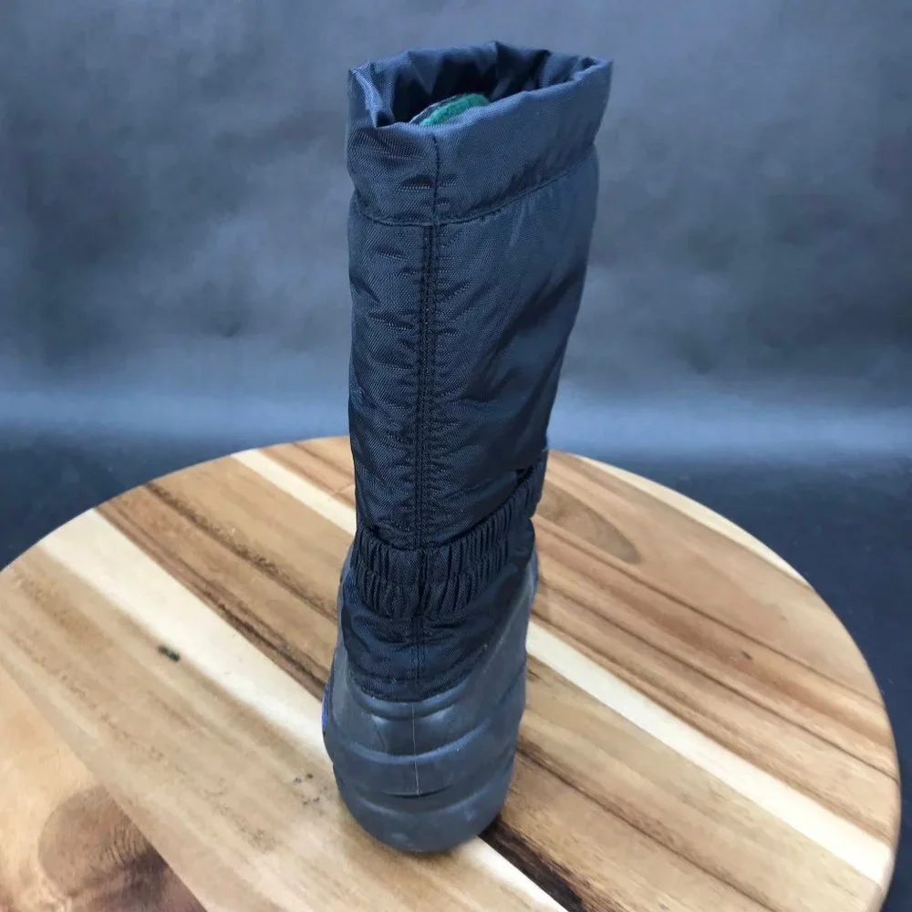 Sorel Flurry Black Blue Insulated Winter Boot - Left Boot Only - Youth Size 4